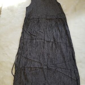 Tomorrows mother maternity gingham dress M